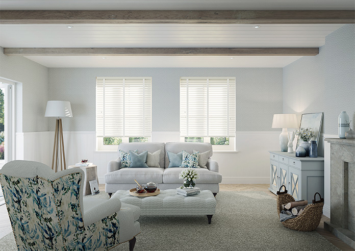 Origin Deluxe, Seashell White - Motorised Venetian Blind - Image 6